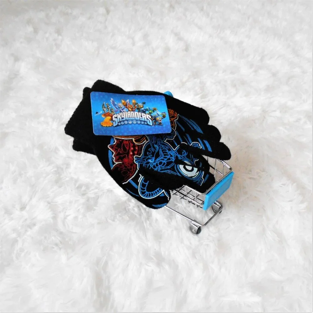 Skylanders Gloves Boys Mittens Winter